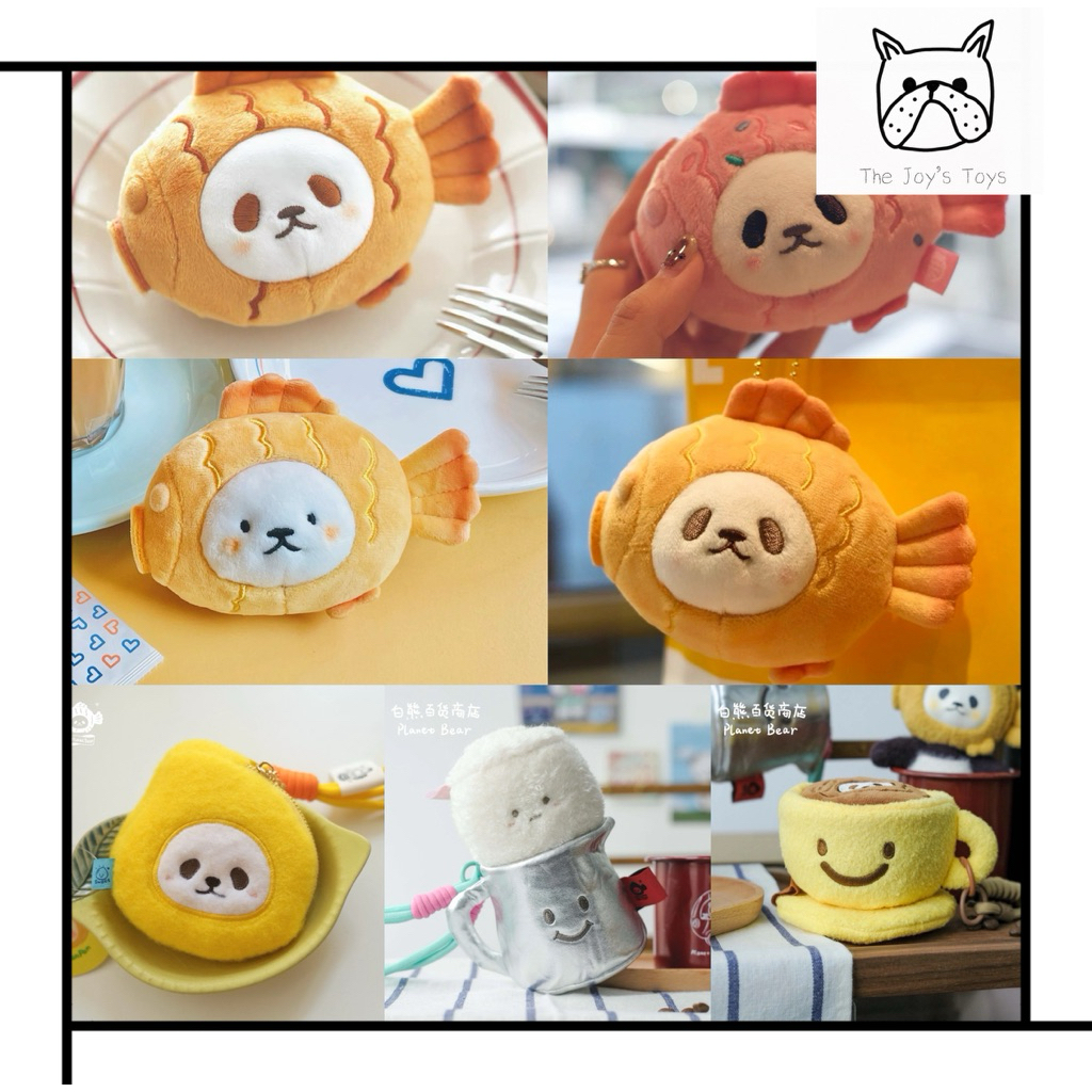 [พร้อมส่ง] โค้ดคุ้ม ✨ Planet Bear รวมพวงกุญแจ Panpan Panny Coco Dodo มะม่วง coco mug milk can ของแท้ 100%