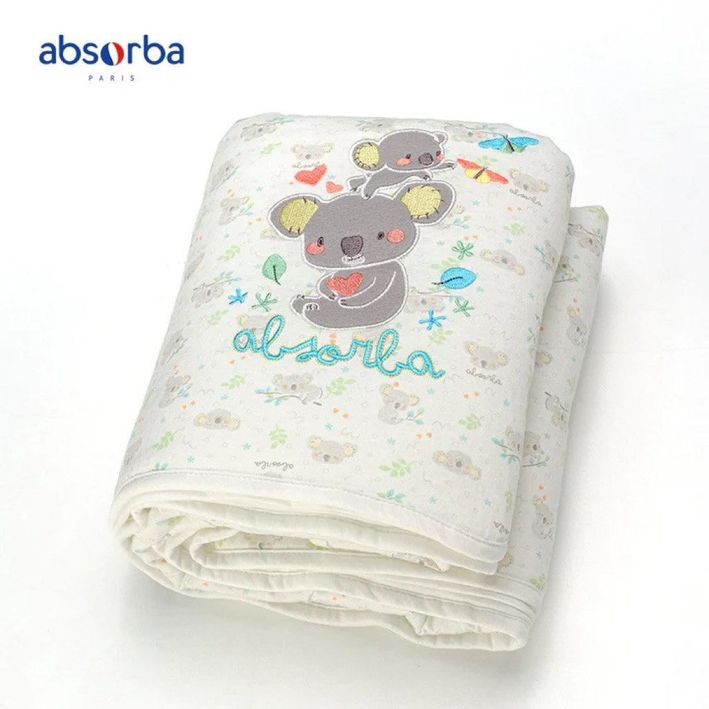 พร้อมส่ง ❗️ผ้าห่มนวมสำหรับเด็กแรกเกิด ถึง 2ปี Absorba 30*40 มือ1 แท้💯 ลายใหม่