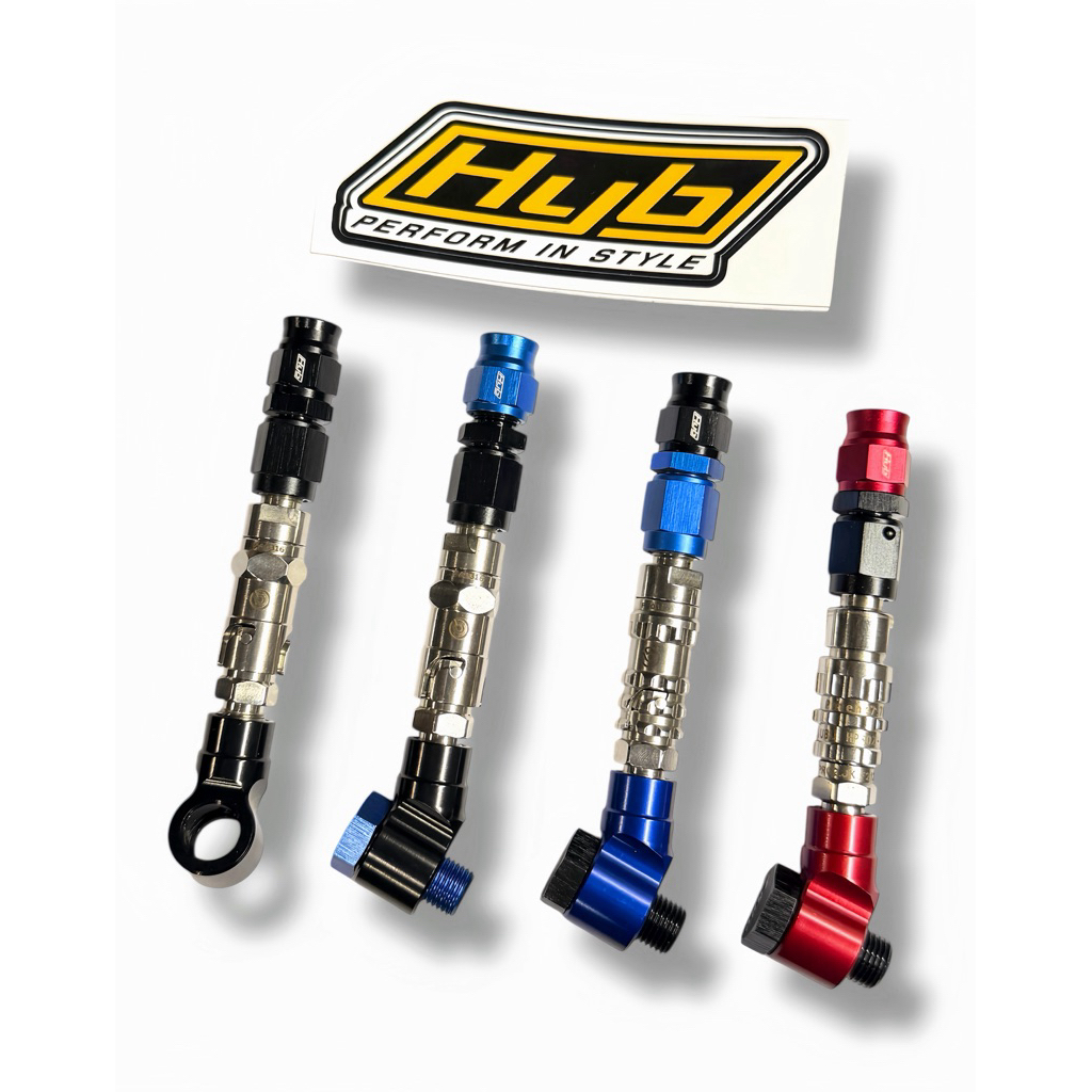 สายเบรคหัวเอลี่ยน องศา45 วาล์วปลด ข้อต่อHybพร้อมสาย 🔥ทักแชทแจ้งรุ่นรถ🔥ใส่ได้ทุกรุ่นทุกปั๊ม รับประกันรั่วซึม