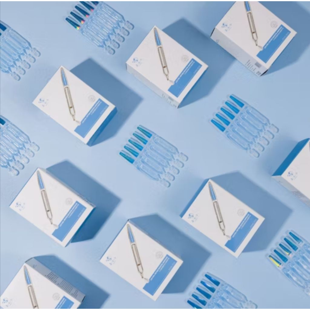 XI CHANG JIN💯%[รับจากบริษัท] แอมพูลบูสผิวกระจ่างใส ผิวอื่มน้ำ ผิวไม่มัน ชะลอแก่ ลดริ้วรอย(1กล่อง/ 30