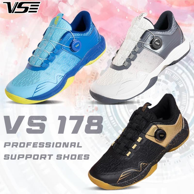 【 ของแท้ 💯% 】รองเท้าแบดมินตันวีเอส โปรเฟสชั่นนอล VS-178 สีใหม่ (VS178)