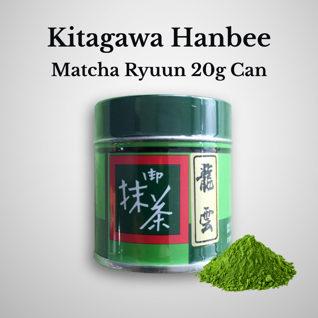 Kitagawa Hanbee Shoten Matcha Ryuun 20g Can  Kitagawa Hanbei