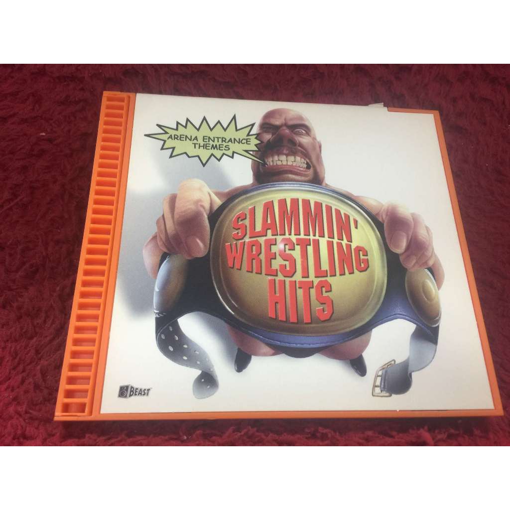 CD The Beast Wrestling Foundation – Slammin' Wrestling Hits สภาพตามรูปปก ZA152-13