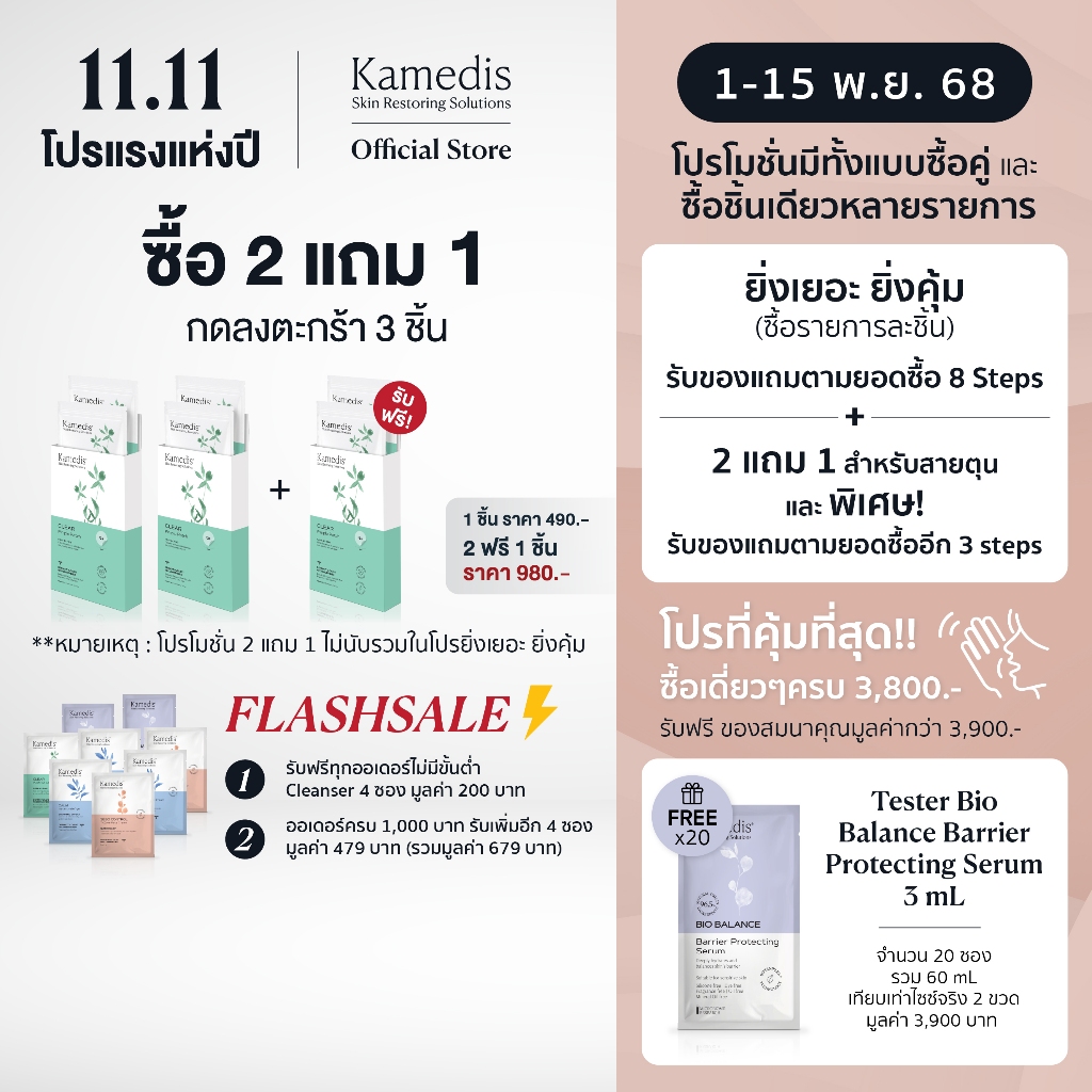 [ E ]  Kamedis Clear Pimple Patch แผ่นแปะสิว ลดอาการอักเสบของสิว 1 กล่องมี 24 จุด