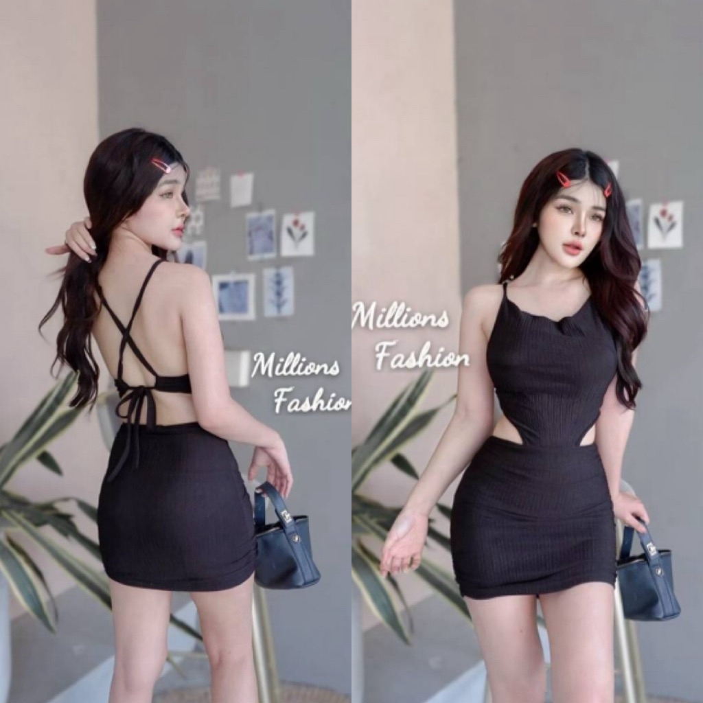 💕ShopBypuy💕เดรสโชว์หลังสุดเซ็กซี่💕ชุดนี้เล็กนะคะรบกวนอ่านขนาด💕