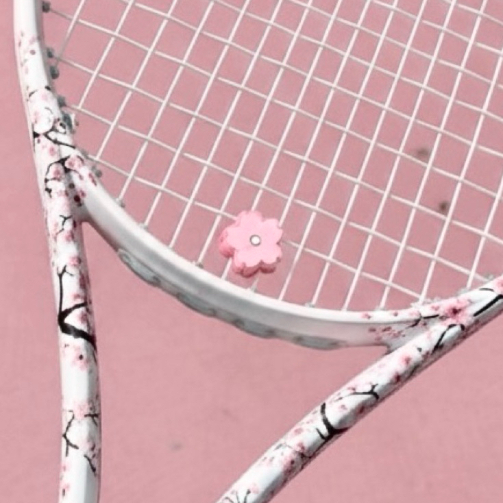 กันสะเทือนไม้เทนนิส Tennis Dampener [พร้อมส่ง] ลายซากุระ ลายกล้อง