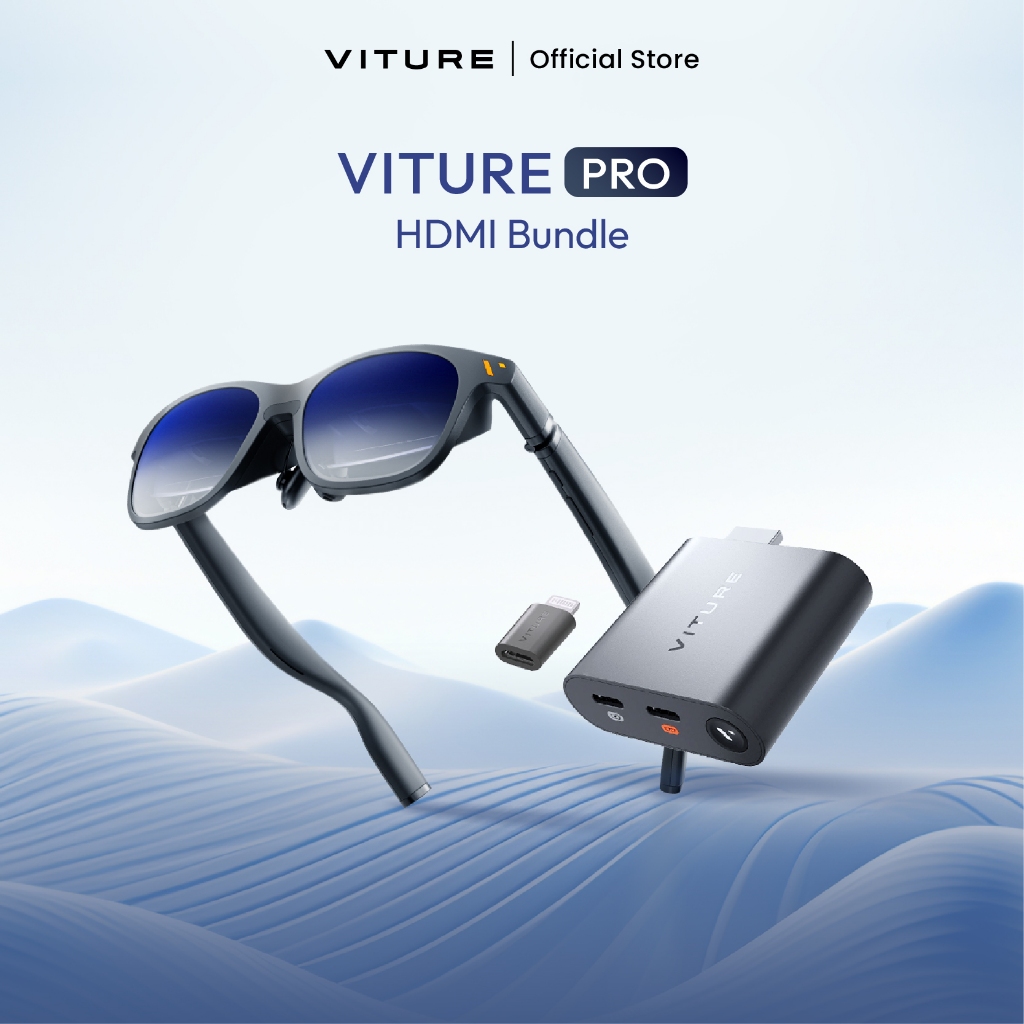 VITURE Pro + HDMI Adapter Bundle-3DoF with Spacewalker รองรับ lphone14 รุ่นก่อนหน้า PC/PS/Xb
