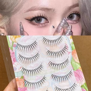 (Ready to ship) Korean False Eyelash! Shipped from Thailand，5 Pairs thick and natural false eyelashes