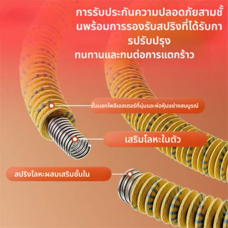 ฮูล่าฮูปแบบสปริงไร้เสียง ฮูล่าฮูปหน้าท้อง 1.5kg เผาผลาญไขมันไว ไม่เจ็บเอว นุ่มและสบาย พกพาได้ เหมาะสำหรับทุกวัย ฮูลาฮูป