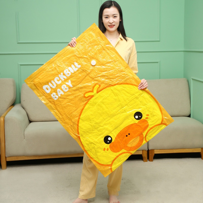 🥳ถุงสูญญากาศ จัดเก็บเสื้อผ้าผ้านวมเป็นระเบียบ ถุงเก็บผ้านวมมีจุกวาวล์ซิปล็อค2ชั้น ถุงประหยัดพื้นที่จัดเก็บ 🥳 - รูปที่ 3