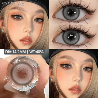 (COD)-Eyeshare Thira สีน้ำตาลคอนแทคเลนส์สี 1 คู่ 14.2มม. เลนส์ธรรมชาติขนา เลนส์แฟชั่นรุ่นขายดี ส่งฟรี