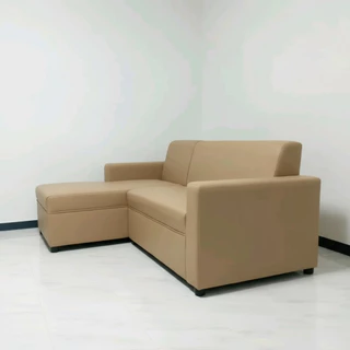 Queencosy โซฟา โซฟาตัวแอลมินิ รุ่น MODINO แบบหนัง pvc โซฟาเข้ามุม ออกแบบโมเดริน สินค้ามีประกัน