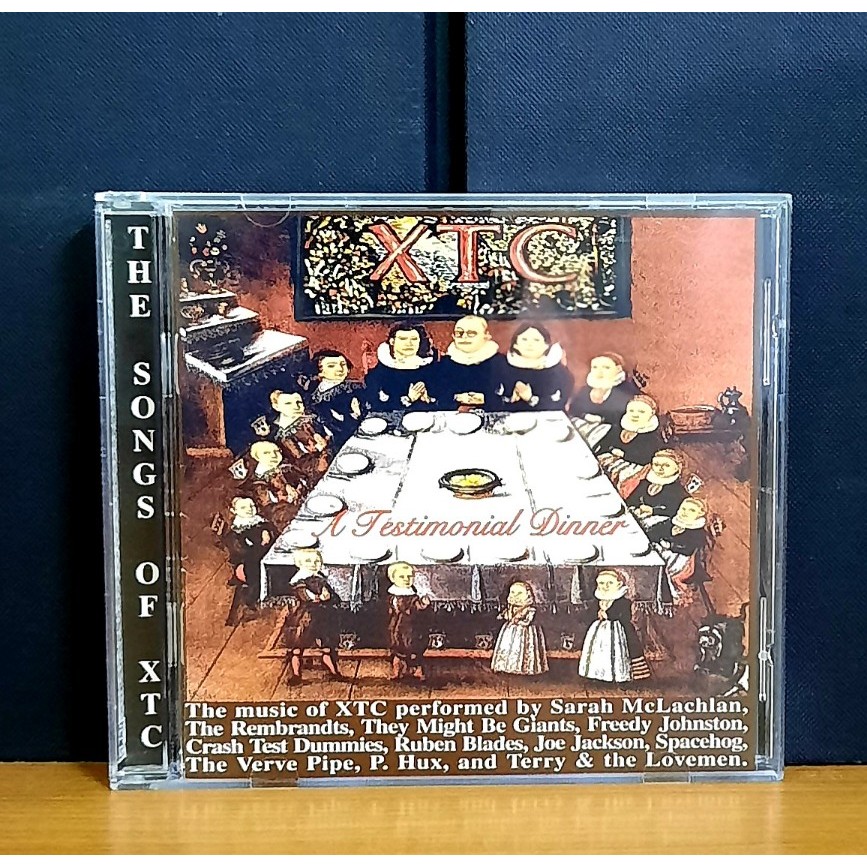 CD ซีดีเพลงสากล / A Testimonial dinner, the songs of XTC                            -a23