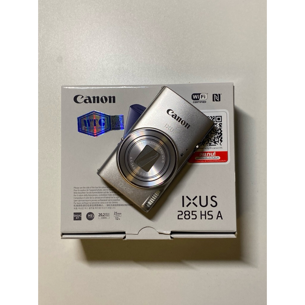 Canon ixus 285 hs (a) ตัวใหม่ มือ 1 ปีประกันศูนย์ไทย 1 ปี