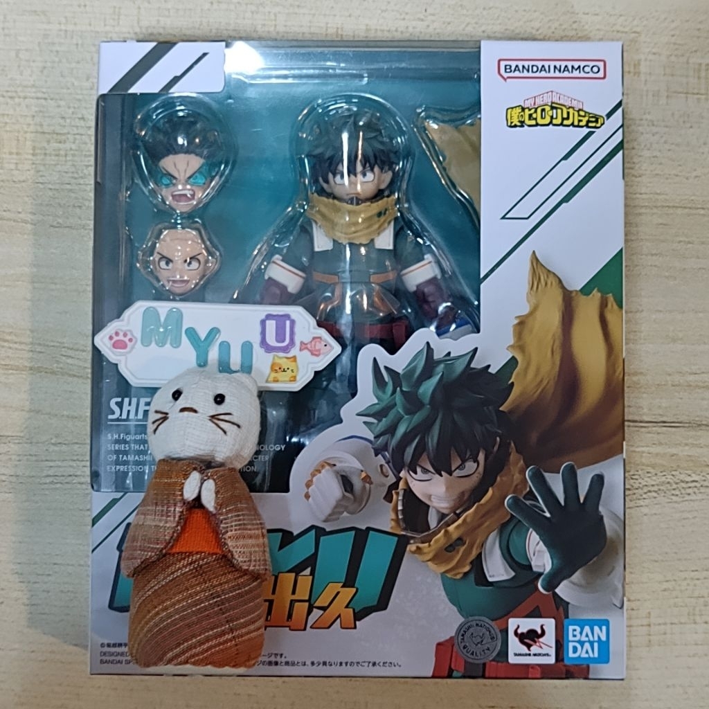 🙀 NEW Izuku Midoriya My Hero Academia SHF S.H.Figuarts Figuarts Bandai