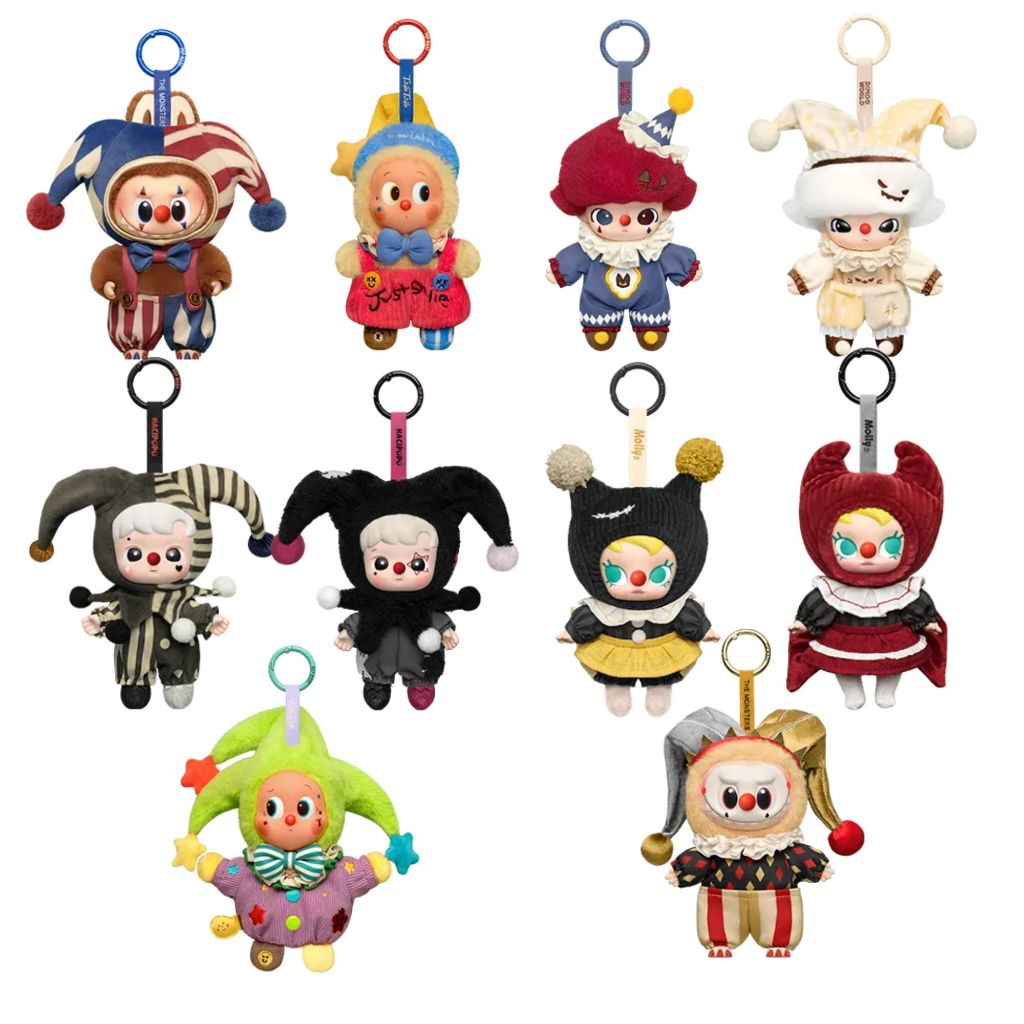 WHY SO SERIOUS [ของแท้💯พร้อมส่งในไทย🇹🇭] 🌈เช็คการ์ด🌈WHY SO SERIOUS Series-Vinyl Plush Pendant Blind B