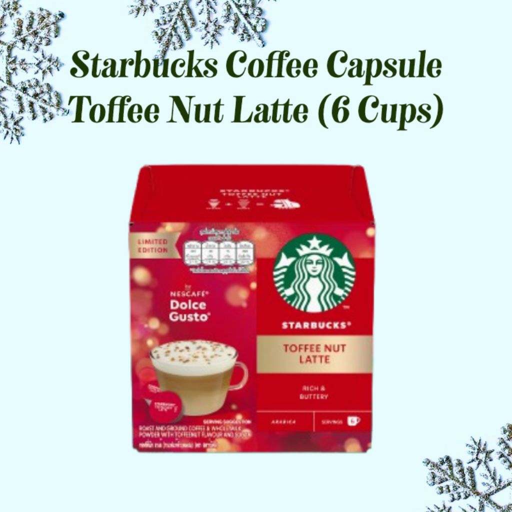 Starbucks TOFFEE NUT LATTE (Limited Edition)