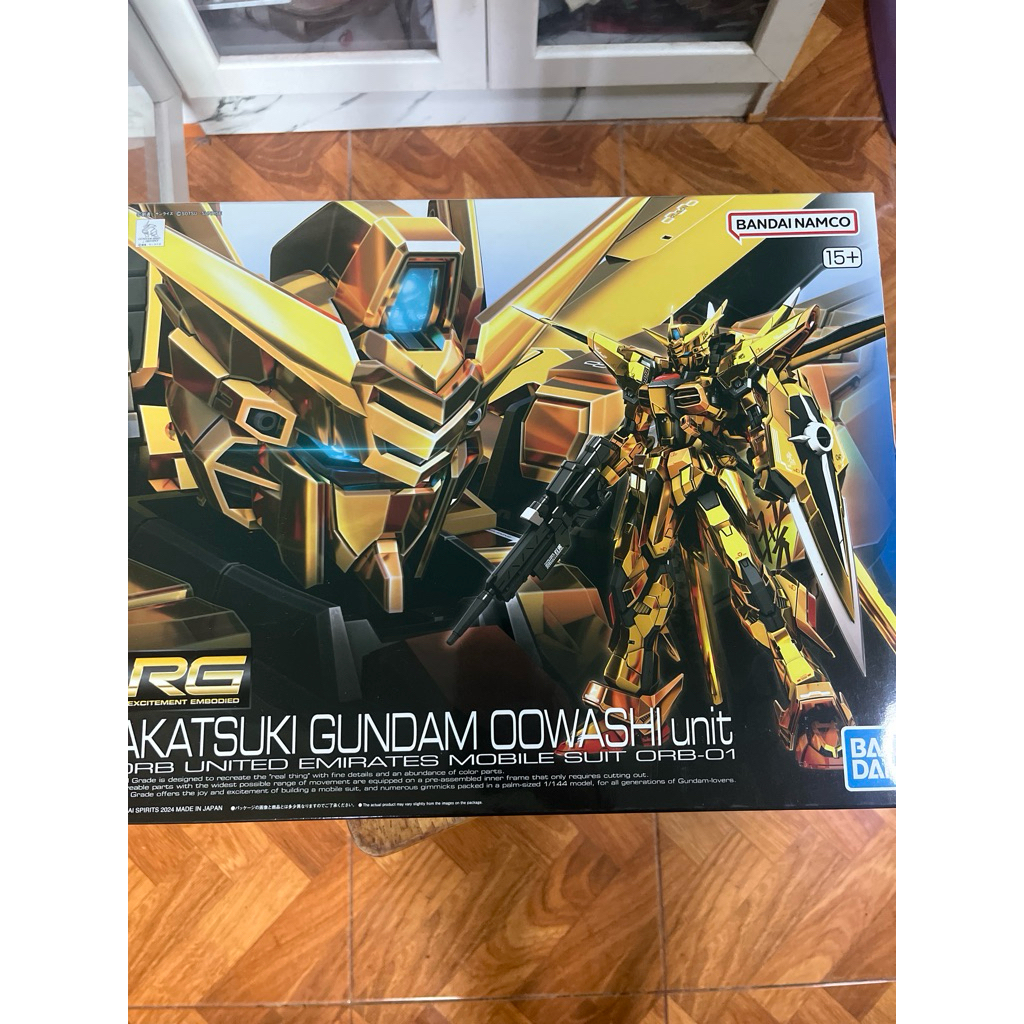 RG AKATSUKI GUNDAM OOWASHI unit