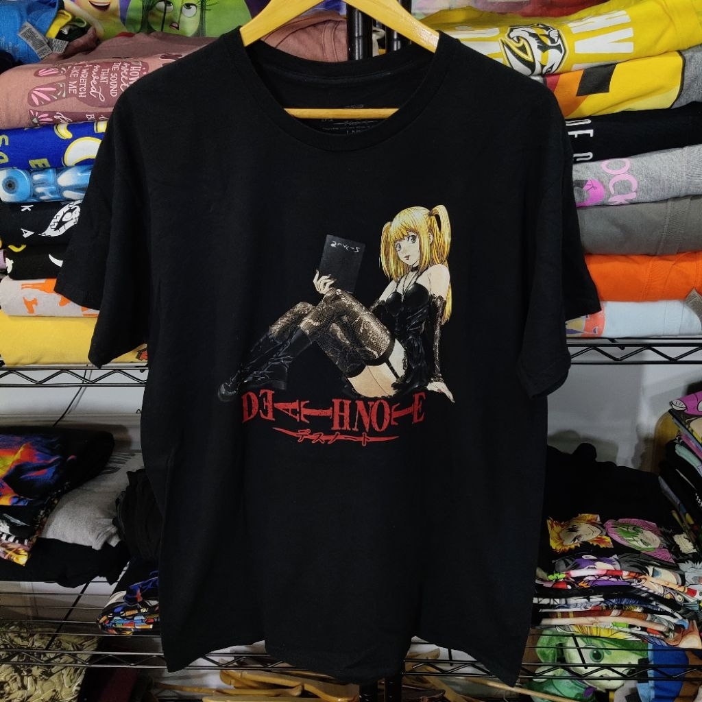 เสื้อยืดงานการ์ตูน DEATH NOTE