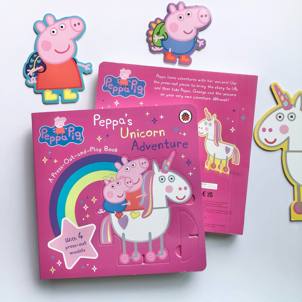 Peppa Pig: Peppa's Unicorn Adventure A Press-Out-and-Play Book
