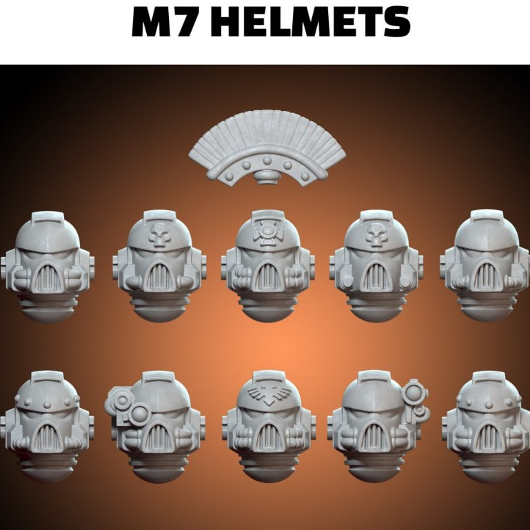 MK 7 Tactical Helmets x10