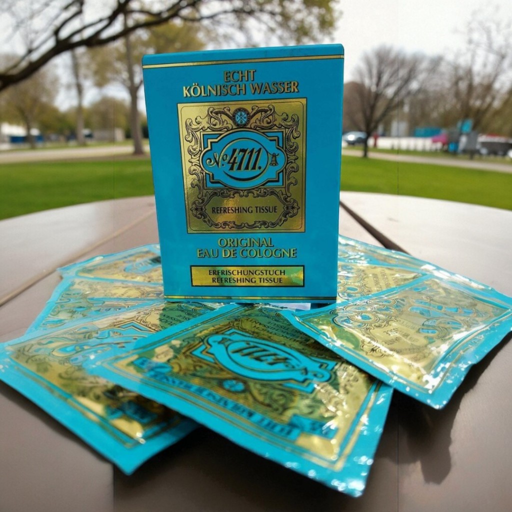 4711 original eau de cologne refreshing tissue 4711 ผ้าเย็น ทิชชู่เย็น ของแท้จากเยอรมัน