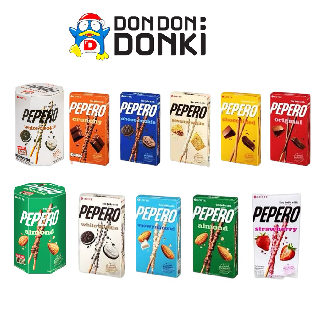 [บิสกิตเคลือบช็อกสุดอร่อยจากลอตเต้ เกาหลี] Lotte Pepero ลอตเต้ เปปเปอโร
