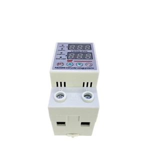 อุปกรณ์ป้องกันไฟเกิน 40A/63A รีเซ็ตอัตโนมัติ อุปกรณ์ป้องกันไฟตกในครัวเรือน อ่านค่าได้อย่างแม่นยำ