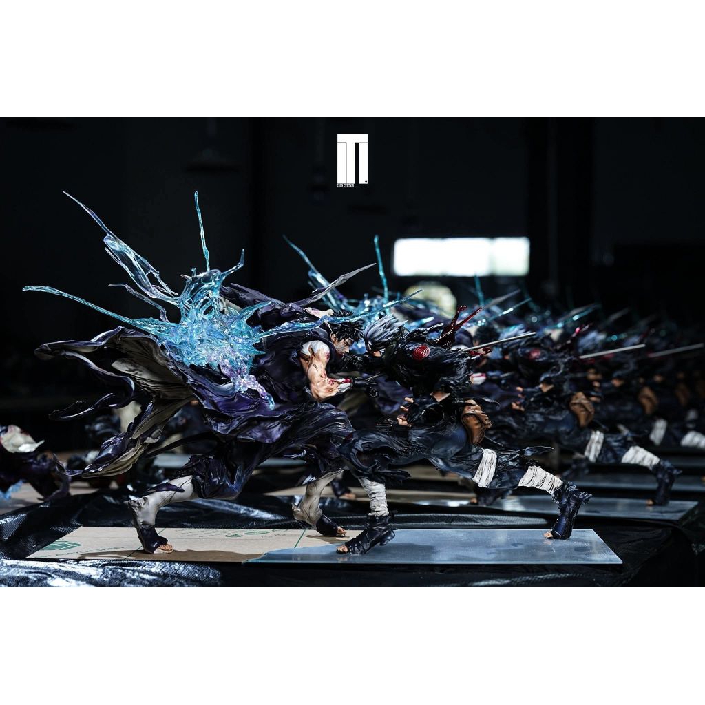 Iron Curtain Studio - " Naruto Shippuden " Naruto Battle Series Hatake Kakashi Vs Uchiha Obito Fatef