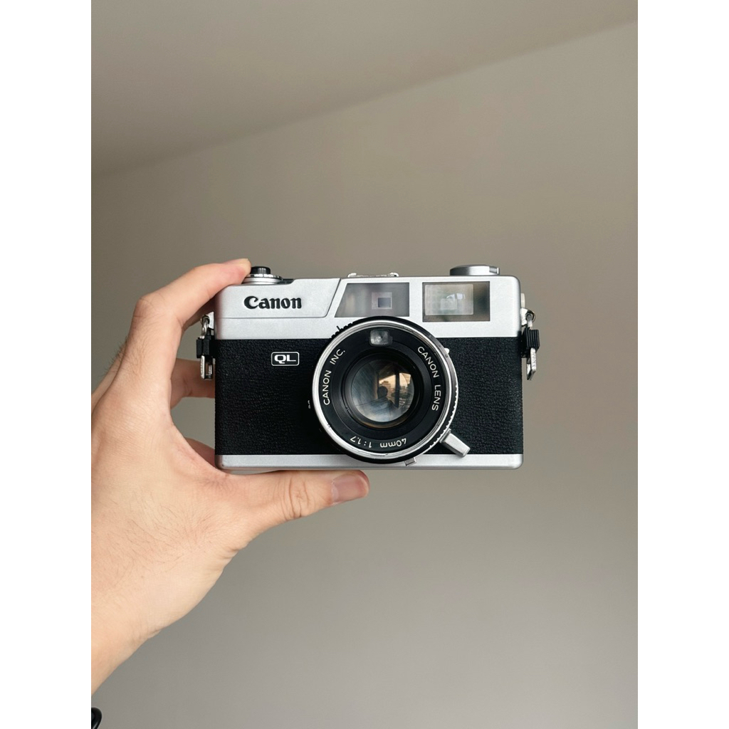 กล้องฟิล์ม Rangefinder Canon Ql17II คู่แข่ง Yashica