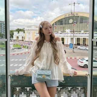 Kimmame - เสื้อ รุ่น Chary Lace Off Shoulder