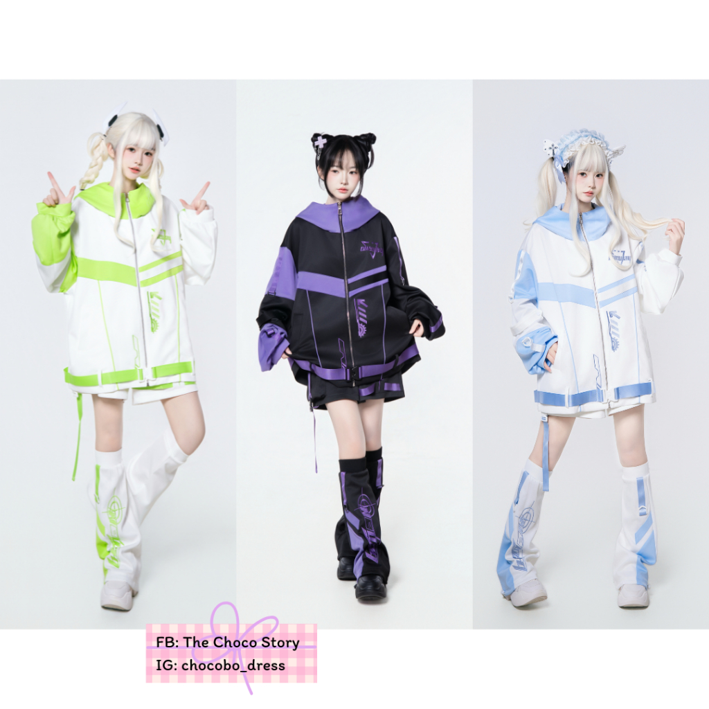 ​​​​​​​(สอบถามก่อนสั่งซื้อ)📺 แบรนด์ #GenUPavilion ชุด tenshi สวยๆ ใส่ได้ทั้งชายหญิง คอสเพลย์ สไตล์ญี