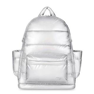 CIPU OFFICIAL STORE | กระเป๋าคุณแม่ | กระเป๋าใส่ของเด็กอ่อน รุ่น AIRY Backpack สี Silver Disco