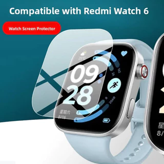 1-5 PCS ฟิล์มไฮโดรเจลสำหรับ Redmi Watch 6 5 Smartwatch โค้ง PMAA Screen Protector สำหรับ Redmi Watch 6 4 5 ฟิล์ม