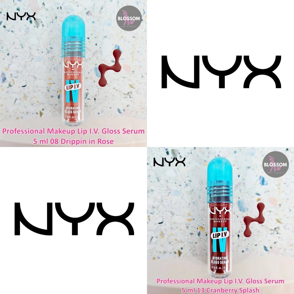 NYX - Professional Makeup Lip I.V. Gloss Serum 5 ml ลิปกลอสให้ความชุ่มชื้น