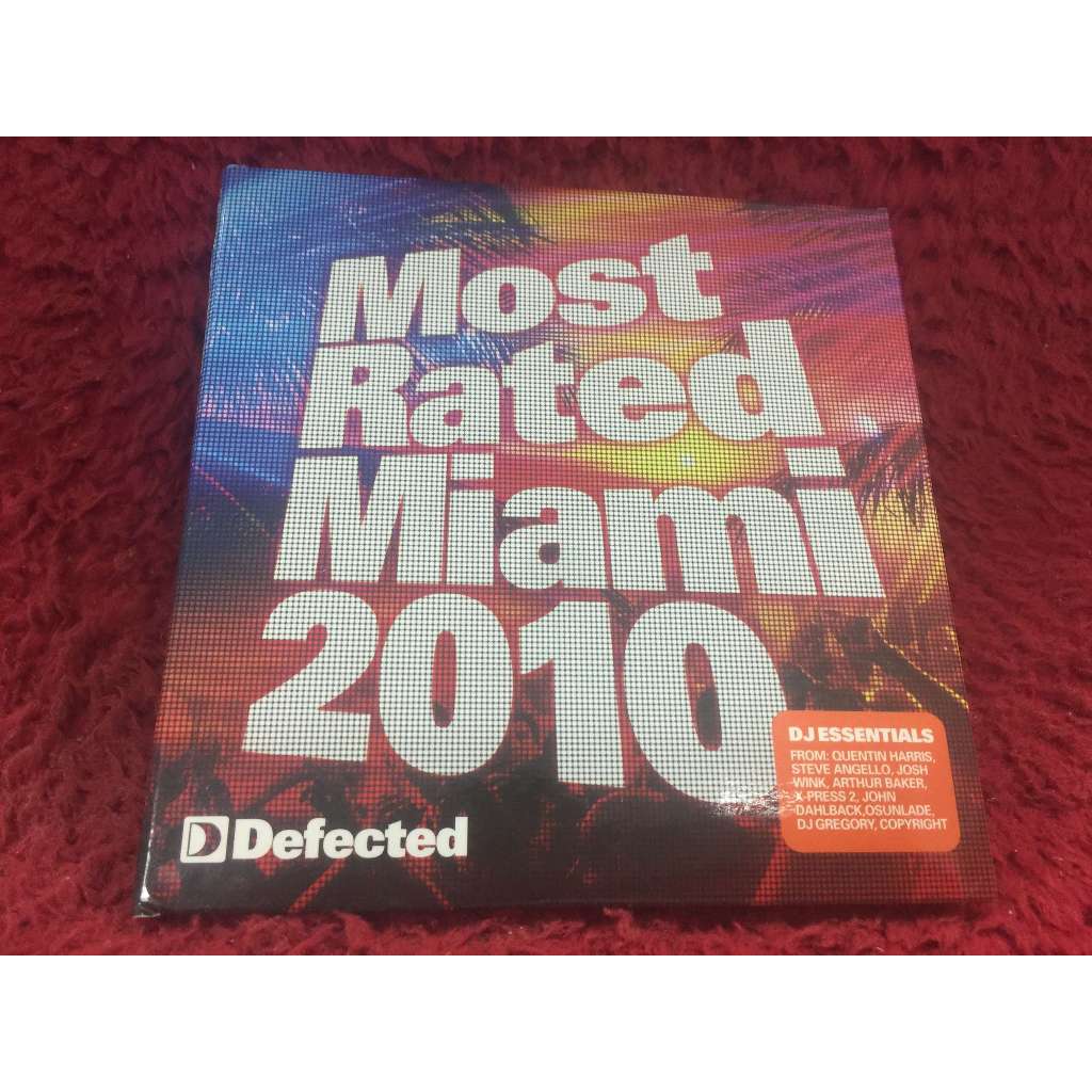 2CD Various – Defected Most Rated Miami 2010 สภาพตามรูปปก ZA154-66