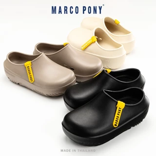 Marco Pony รองเท้าแตะ รองเท้าแตะผู้หญิงกันลื่น พื้นหนา 3.5 ซม กันน้ำ นุ่มใส่สบาย MH9027