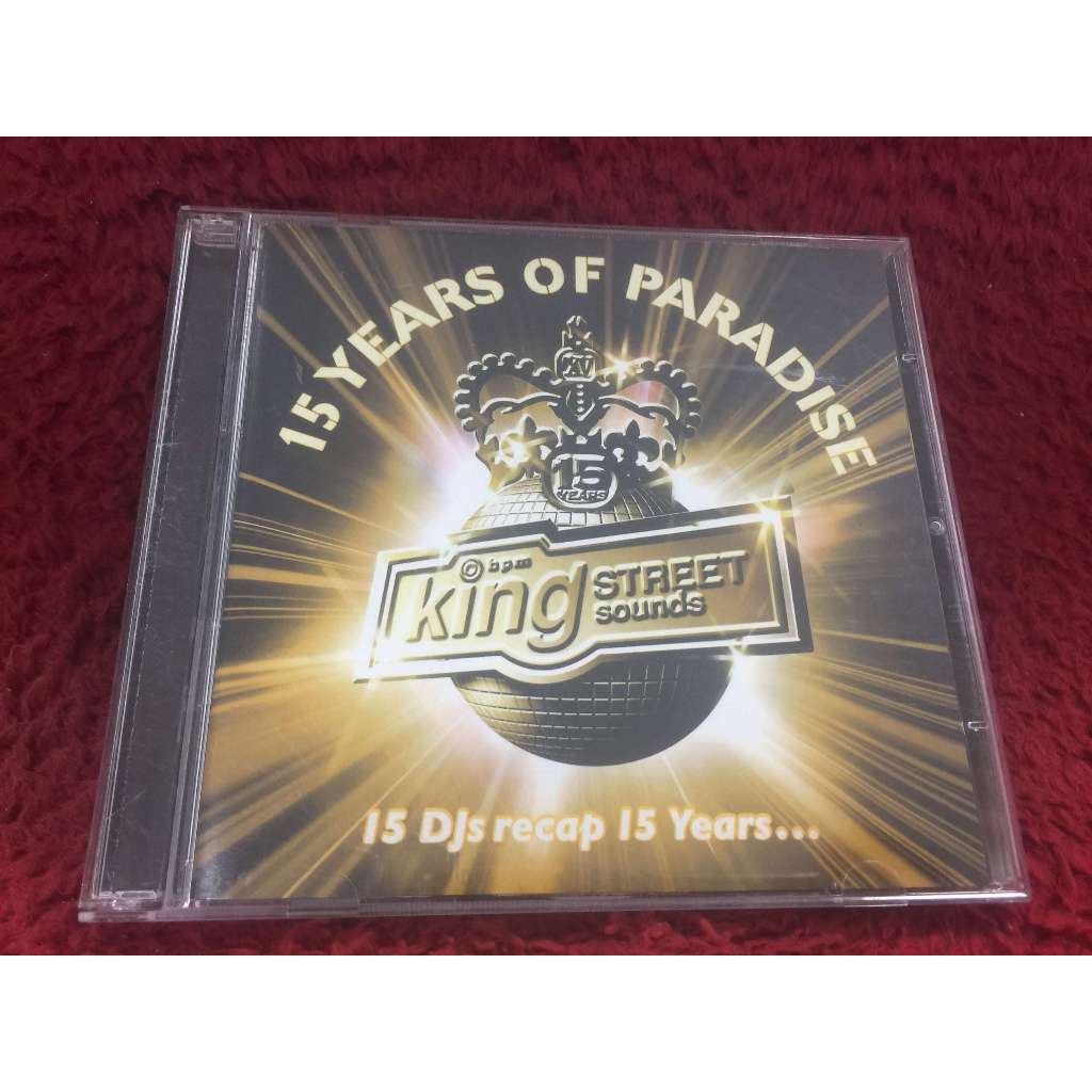 2CD Various –15 Years Of Paradise (15 DJs Recap 15 Years…) สภาพตามรูปปก ZA154-80