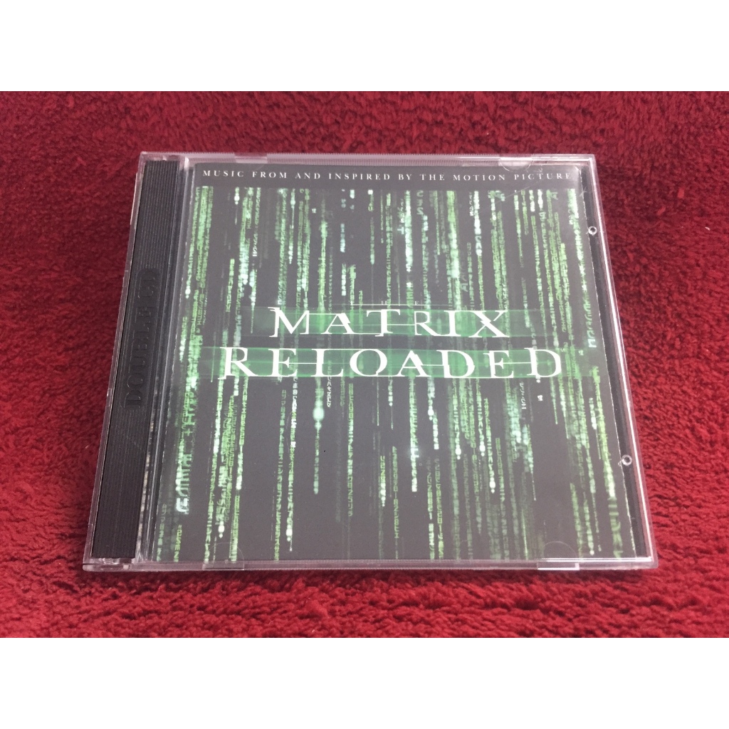 2 CD  The Matrix Reloaded  (Music From And Inspired By The Motion Picture) สภาพตามปก CA18-72