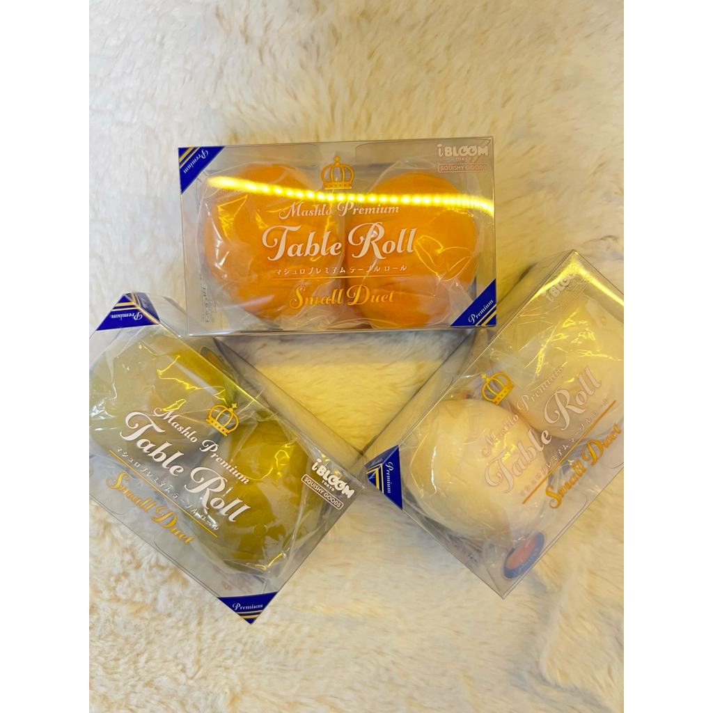 *พร้อมส่ง* สกุชชี่ ขนมปัง ibloom Table roll 🥐