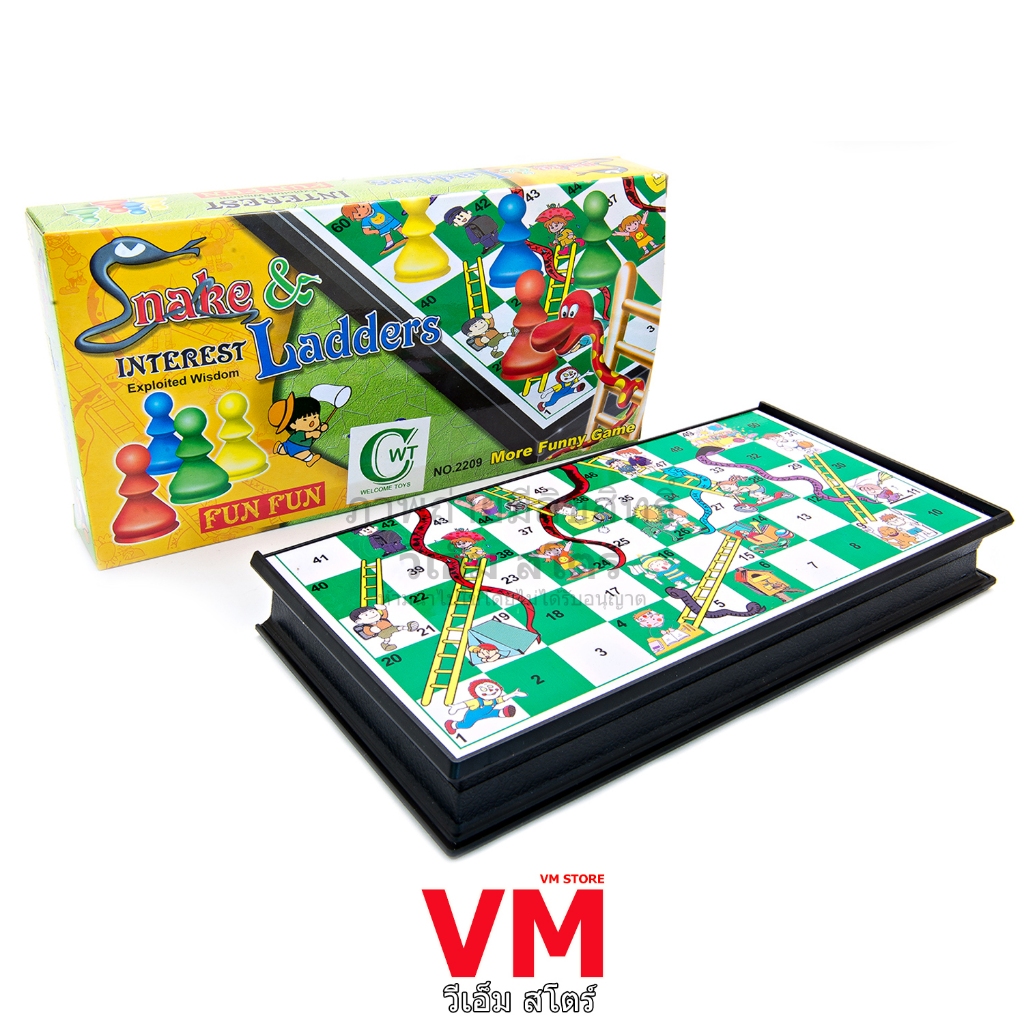 เกมกระดานแม่เหล็ก เกมบันไดงู ITEM.2309