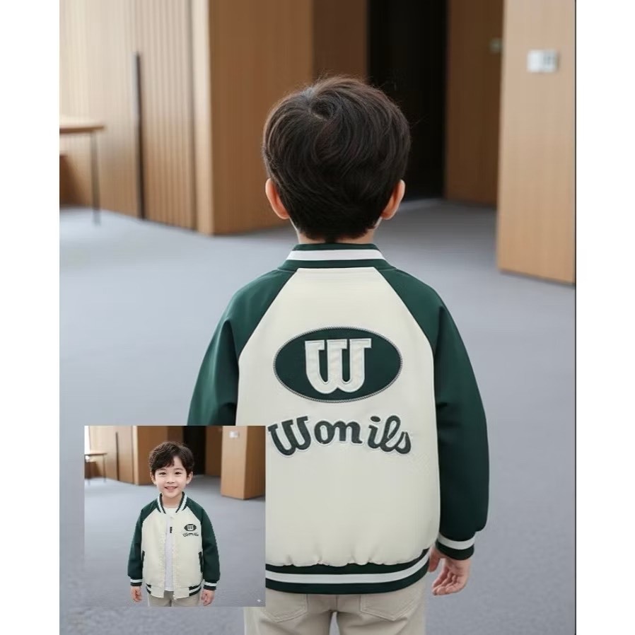 เสื้อแจ็คเก็ตเด็ก ผ้าร่มและผ้าวอร์ม ลายสวย เกรดพรีเมี่ยม(ใหม่) - รูปที่ 4