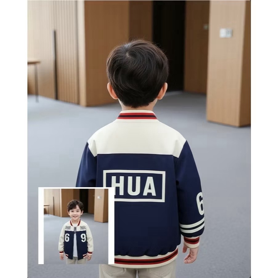 เสื้อแจ็คเก็ตเด็ก ผ้าร่มและผ้าวอร์ม ลายสวย เกรดพรีเมี่ยม(ใหม่) - รูปที่ 3