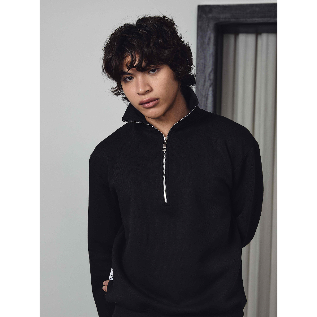 Pmith - Reid Sweatzip Black