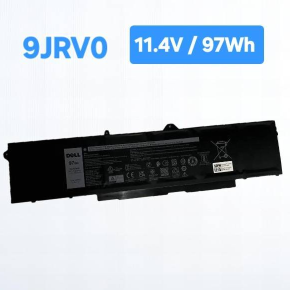 แบตเตอรี่โน้ตบุ๊ค 9JRV0 11.4V/97Wh For Precision 15 3561 / Latitude 5421 5431 5521 battery เกรด Orig