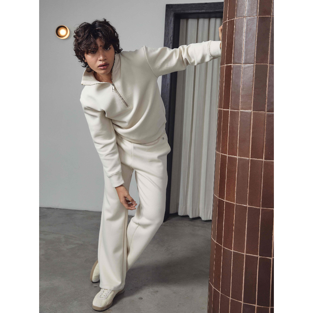 Pmith - Reese Straight-cut Sweatpants - Bone