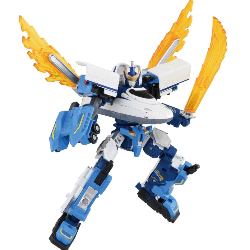 Tomy, Japan Direct| Shinkansen Transforming Robot Shinkalion CW N700S Nozomi Blue 4904810226024