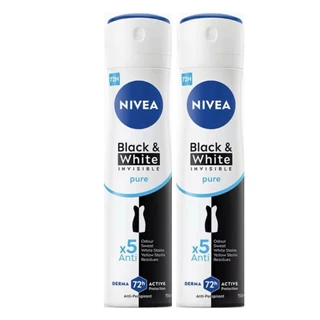 Nivea spray (แพ็คคู่ 2 ขวด) นีเวียสเปรย์ ระงับกลิ่นกาย 150มล. X 2ขวด แท้ 100%