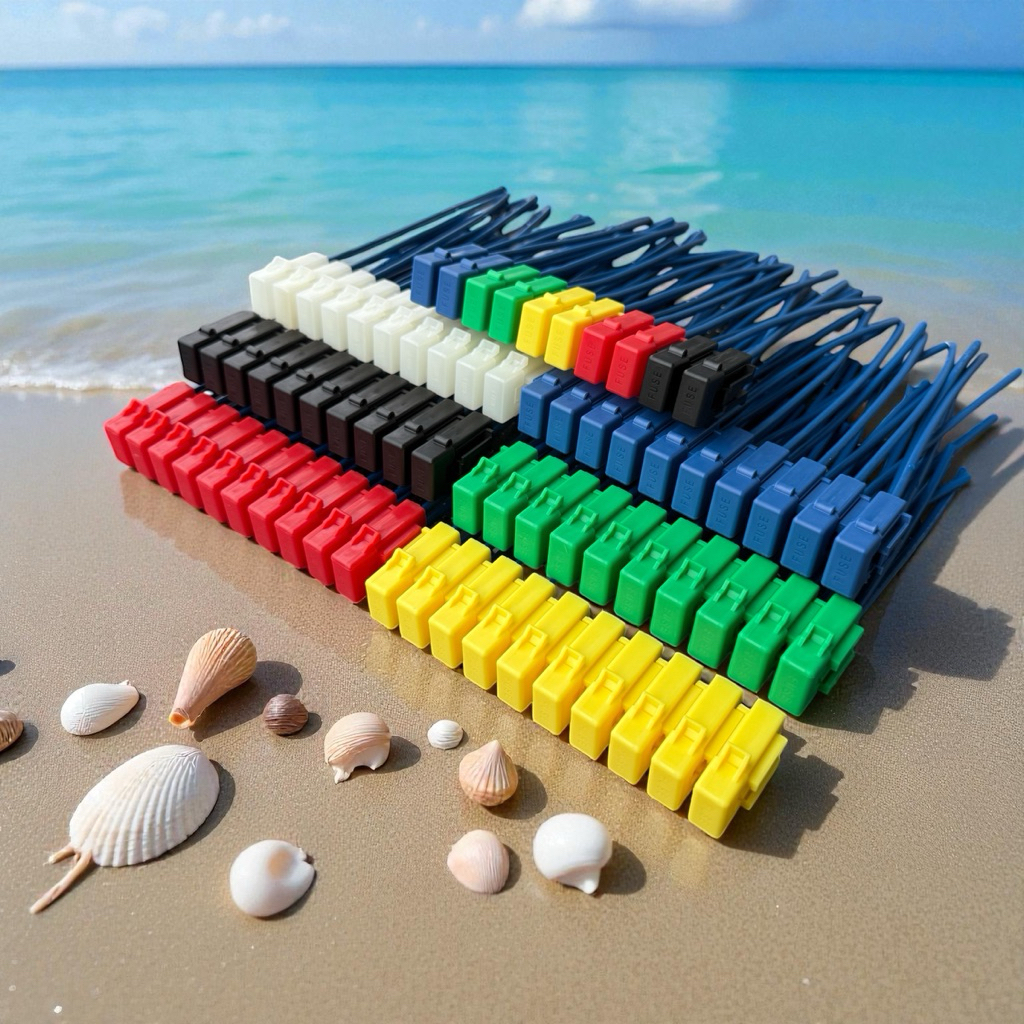 กระบอกฟิวส์เล็ก พร้อมสาย ราคา/10ชิ้น ดึงไม่หลุด พลาสติกเกรดพิเศษ รับประกันคุณภาพจากโรงงานผู้ผลิต