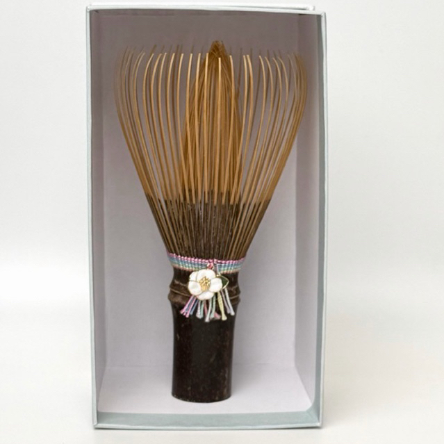 Suikaen Tsubaki Takayama Chasen Matcha Whisk Black Bamboo